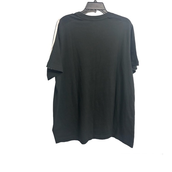 Adidas Men's Stripes Black T-shirt Size L - Picture 3 of 8